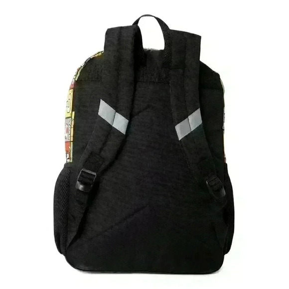 Nintendo Super Mario Bros Kids Unisex 17" Backpack Laptop Sleeve Padded Shoulder - Picture 4 of 7